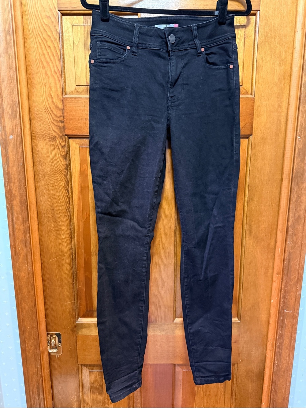 CAbi Black Cinch Skinny Jeans